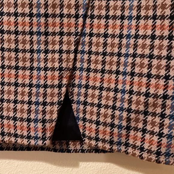 NWT A.L.C. Rylee Houndstooth Wool Skirt - Picture 5 of 7